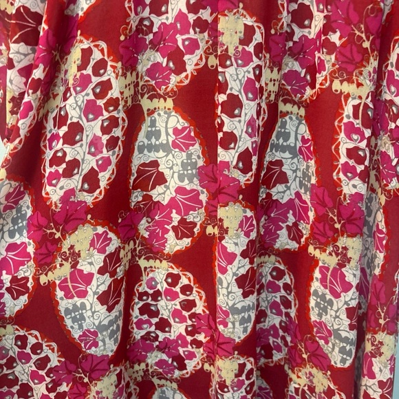 Chelsea and violet by Anthropologie women’s red bohemian maxi dress xs - Picture 2 of 4